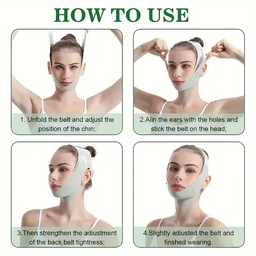Elástica Rosto Emagrecimento Bandage V Linha Face Shaper/Mulheres