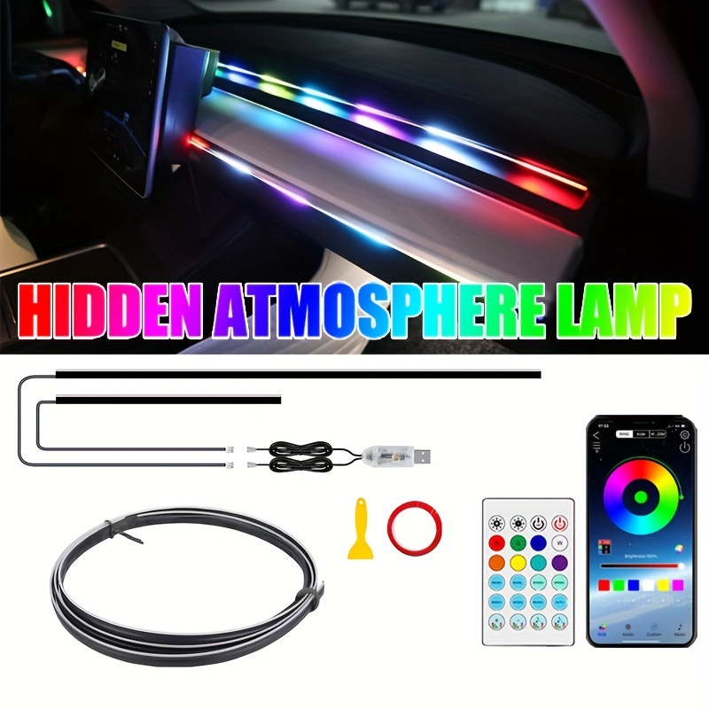 

Led Strip , Led , Usb Rgb Kit, In , Synchronization, Diy , And Multiple Suitable For Multiple Car Models