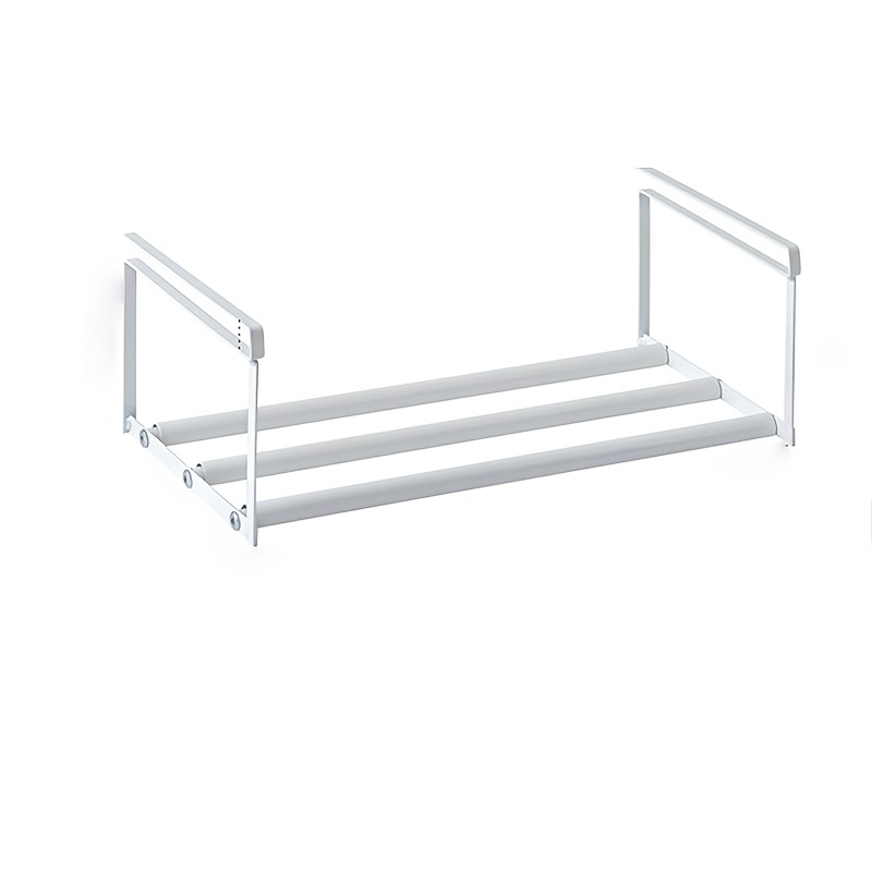 TEMU Practical Shoe Rack - Heavy Duty Expandable Space- Adjustable Storage Shelf, Modern For Under Bed Organization. Suitable For: Clothes/towels And