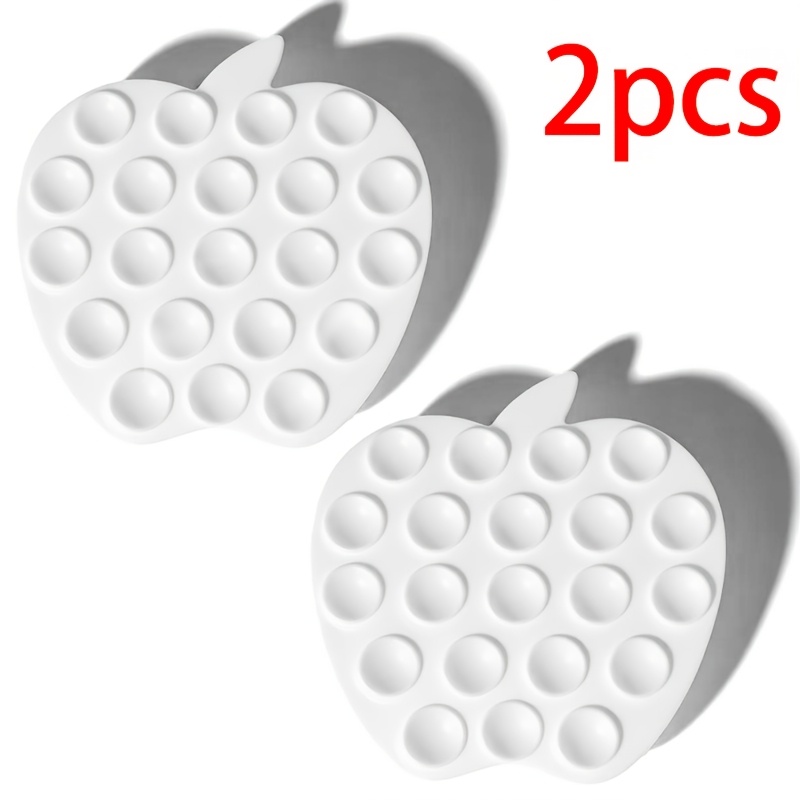 Fruit-Shaped Silicone Suction Cup Phone Stand, Multifunctional