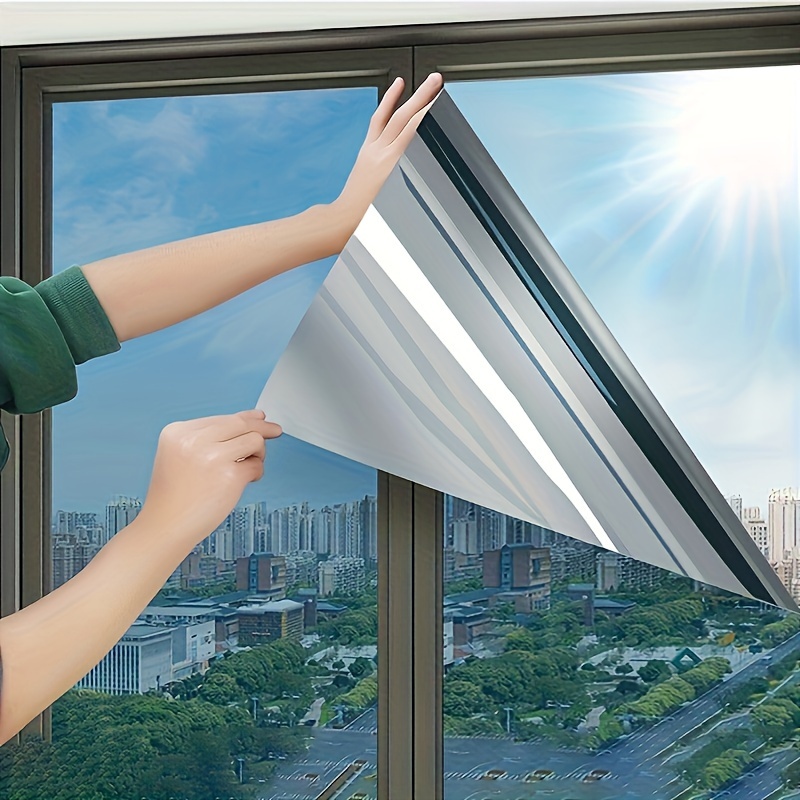 

1 Piece Of Glass Sticker Heat Insulation Film, Anti-peeping Sunshade Window Film, Anti-ultraviolet Shading Film, Balcony -way Sticker Film