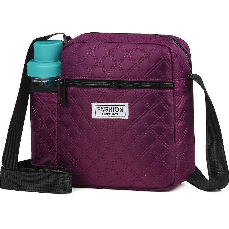 TEMU And Convenient Small Bag Fashion Trend Single Shoulder Crossbody Bag Leisure Bag [zipper Direction Random]