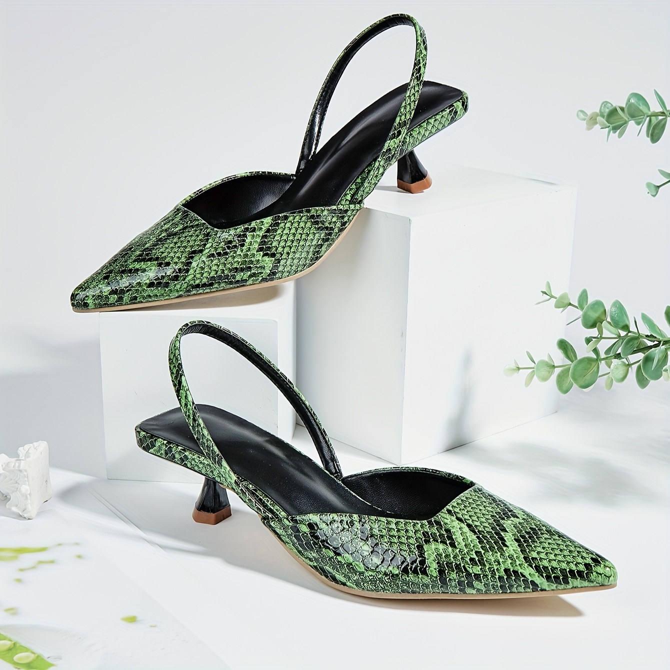 Linzi Ankle Strap Stiletto Pumps Linzi Runway Black Faux Suede