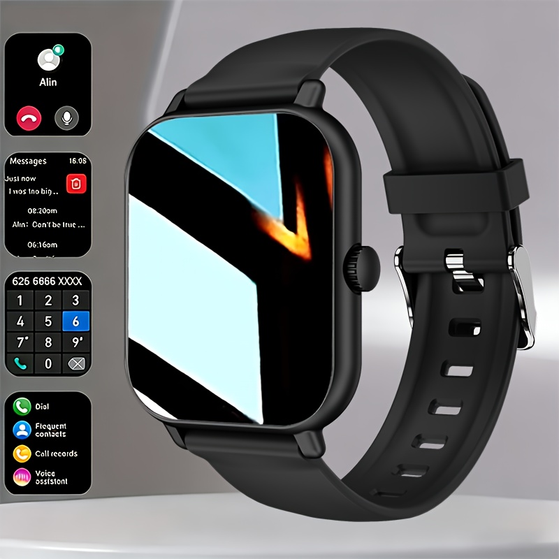 2026 New Large-Screen Smartwatch 1.83-inch Touchscreen Display Unisex Design Supports Wireless Calling Multi-functional Fitness and Sports Watch