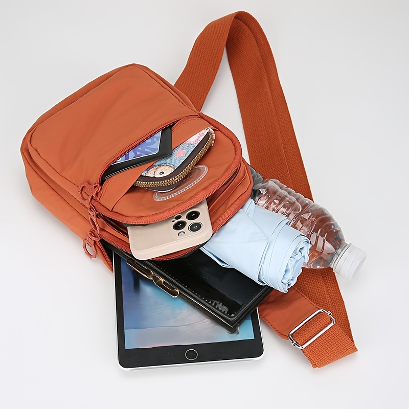 womens chest bag korean fashion casual lightweight easy versatile commuter chest bag travel riding chest backpack 1