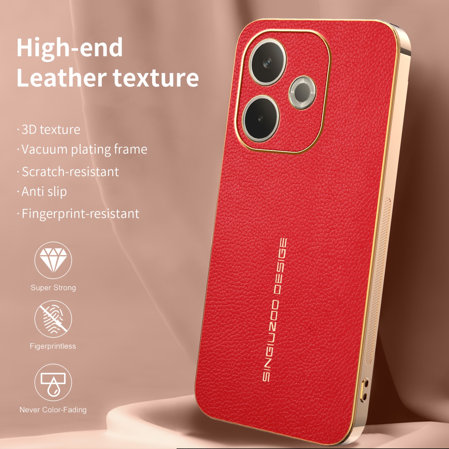 TEMU Phone Case: Suitable For Oppo A5 Pro 5g, New Full-coverage Anti-drop Phone Case. Oppo A5 Pro High-end Unisex Business Fashion Simple