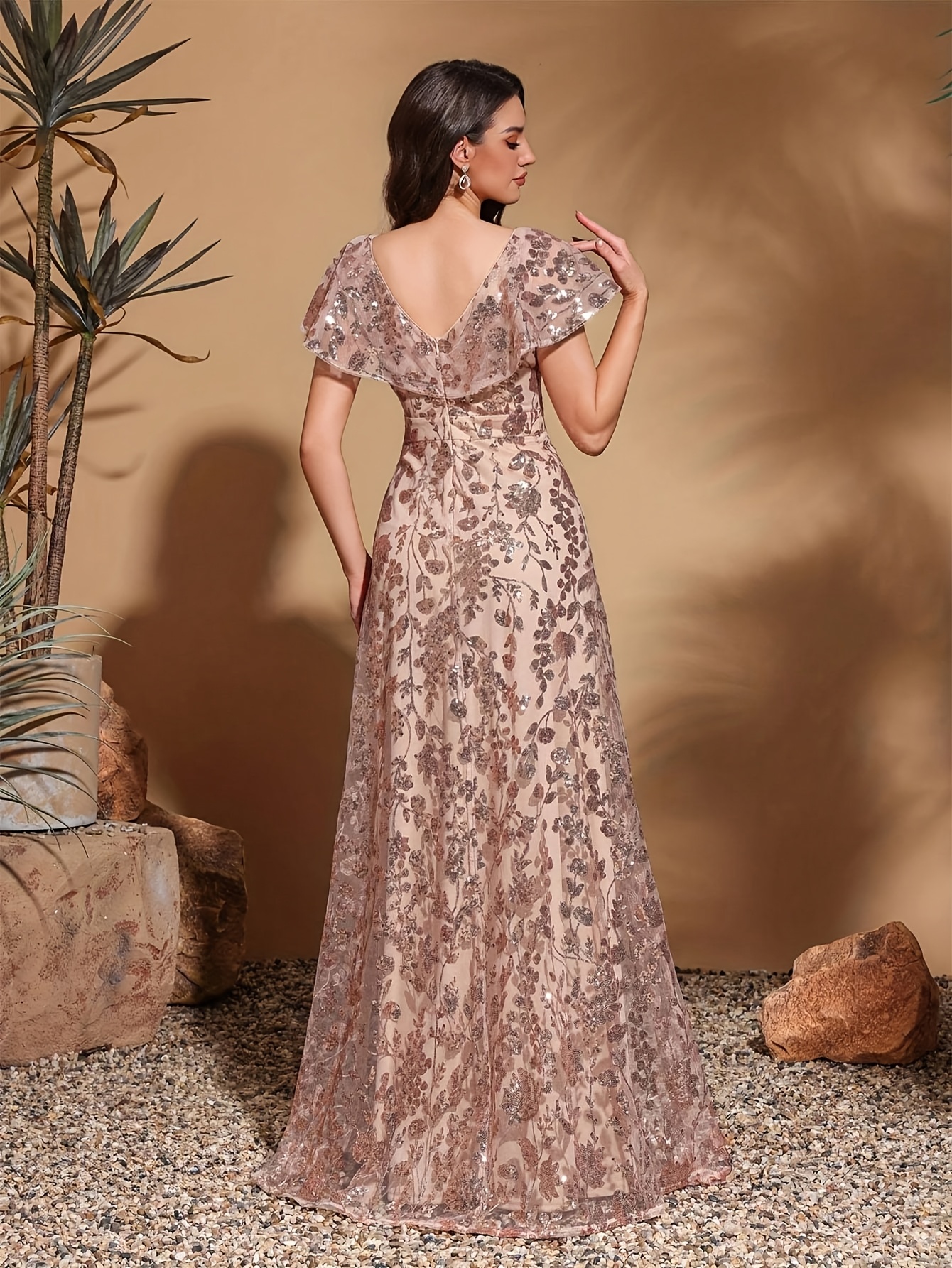 elegant vintage floral transparent mesh sleeves shiny trim - Temu Cyprus