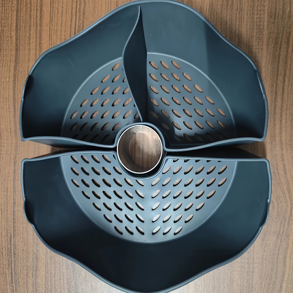 Image of 1pc Chamber Divider (half) For Steam Cooking Chamber - To Chamber, Steam Cooking Divider Compatible With Tm5 Tm6 Half Food Grade Silicone+304 Stainless Steel Material, Cooking Room Silicone Tray