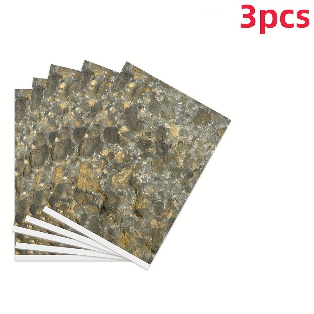 Image of 3pcs Self-adhesive Water Ripple Stickers, Suitable For Water Features, Model Landscapes, Aquatic Microscenery Decoration And Projects. Easy To Apply, Water Feature Decoration With Realistic