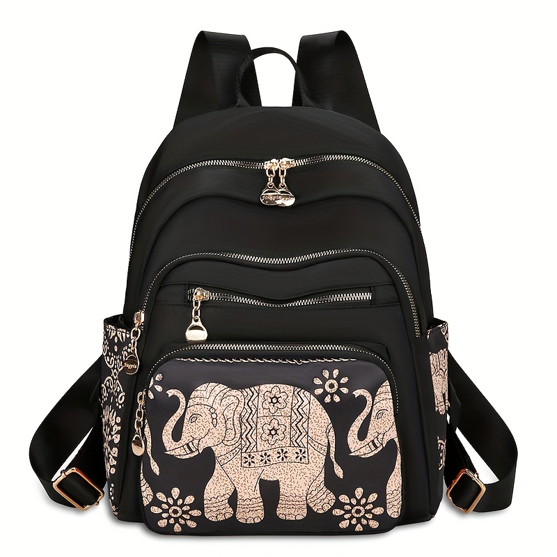 TEMU Fashion Casual Backpack Multi-pocket Large Capacity Women'