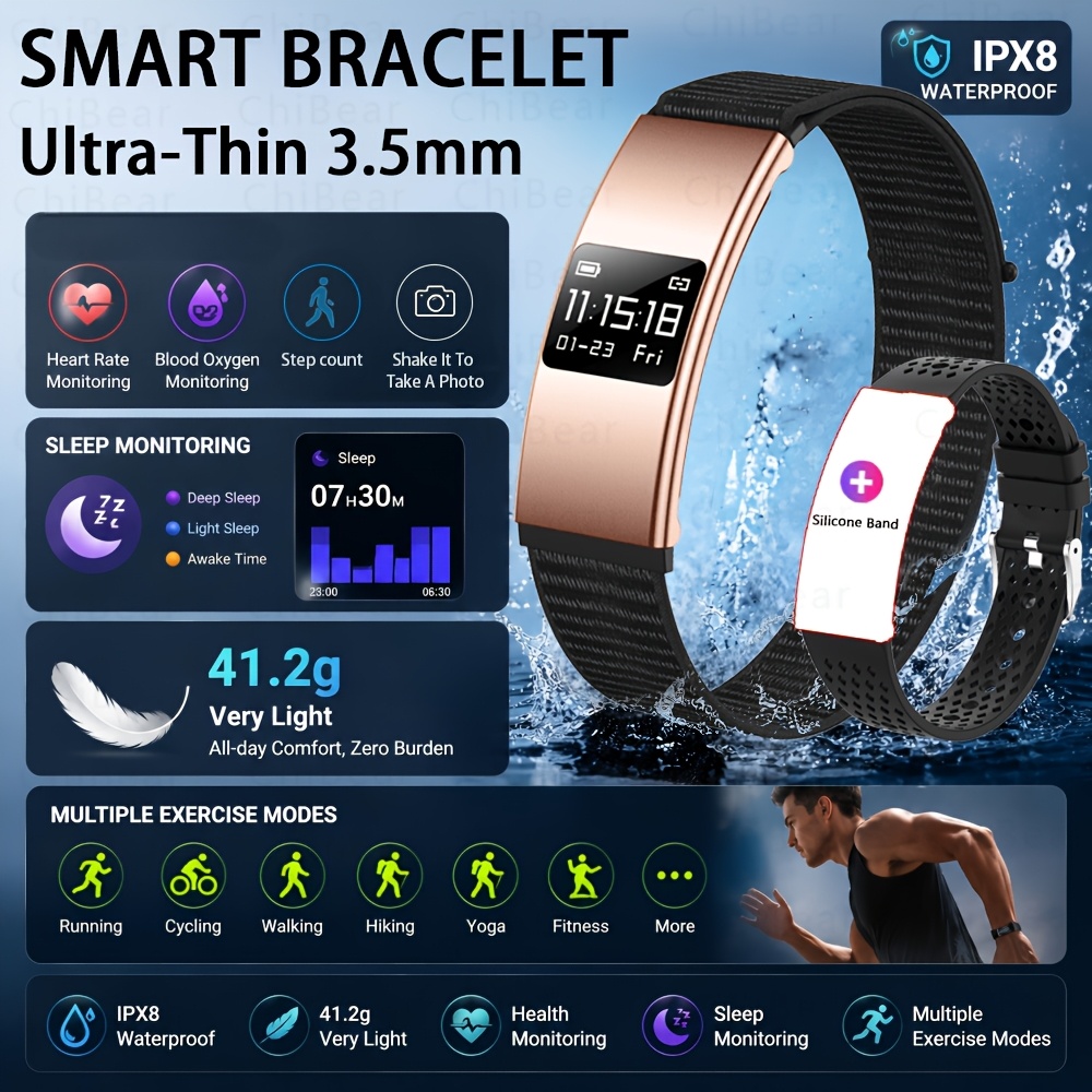 Ultra-Thin Smartwatch with Multifunctional Features