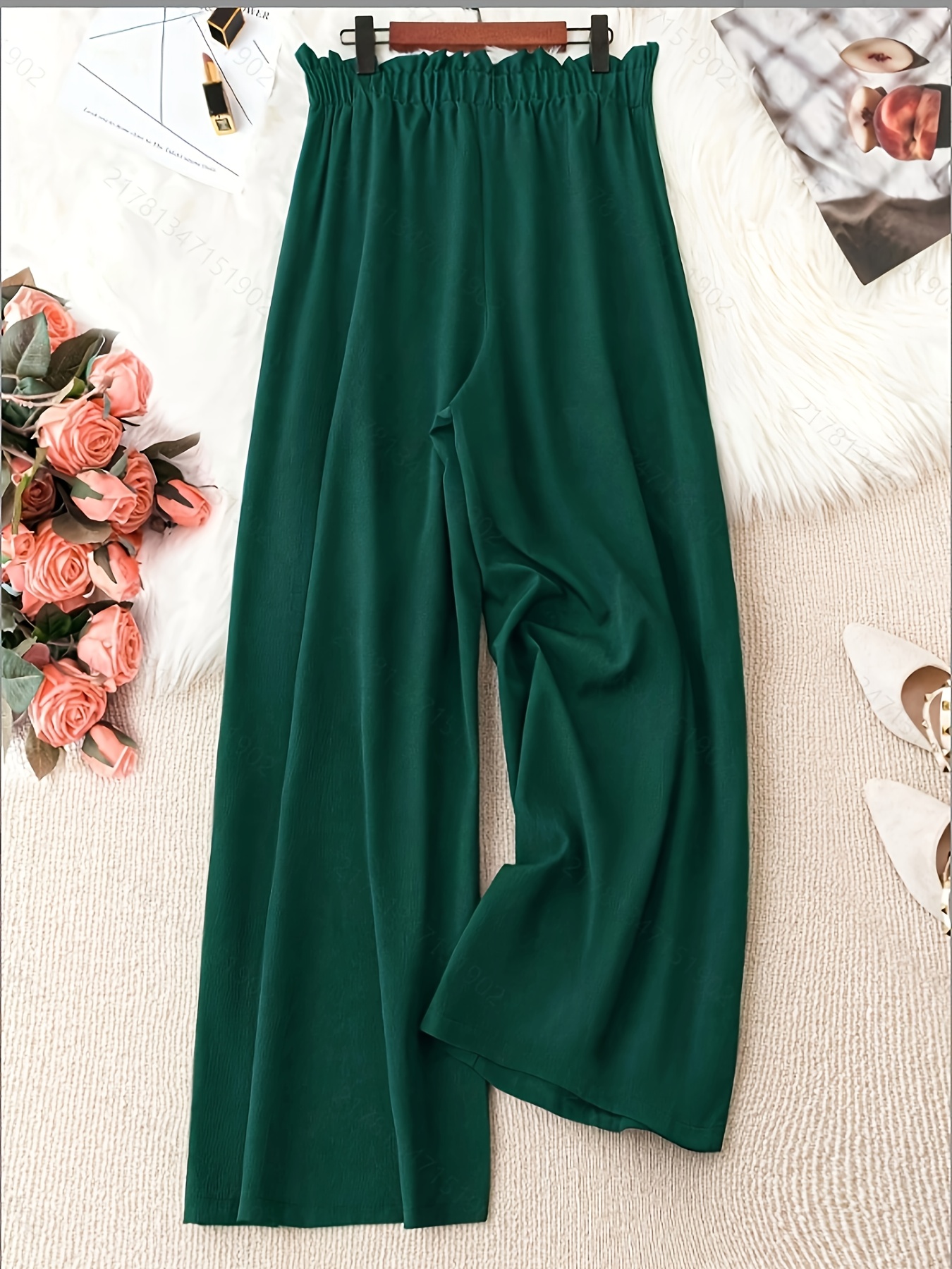 Plus Size Straight Leg Pants