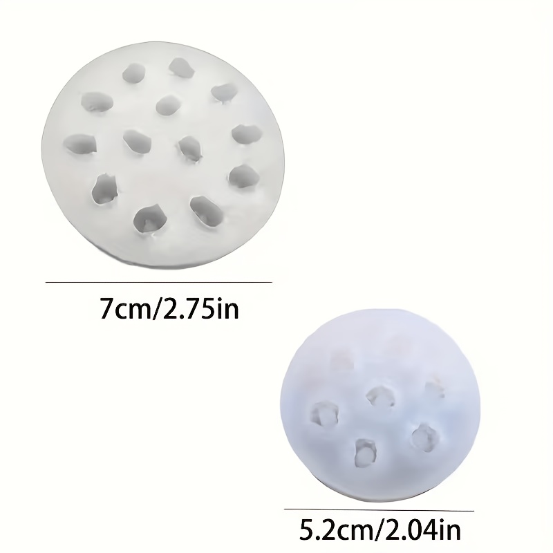 2pcs Blueberry And Raspberry Shaped Candle Mold Set, Blueberry Shape, Raspberry Shape, Candle, Soap, Handmade Decoration, Jewelry, Handmade Mold