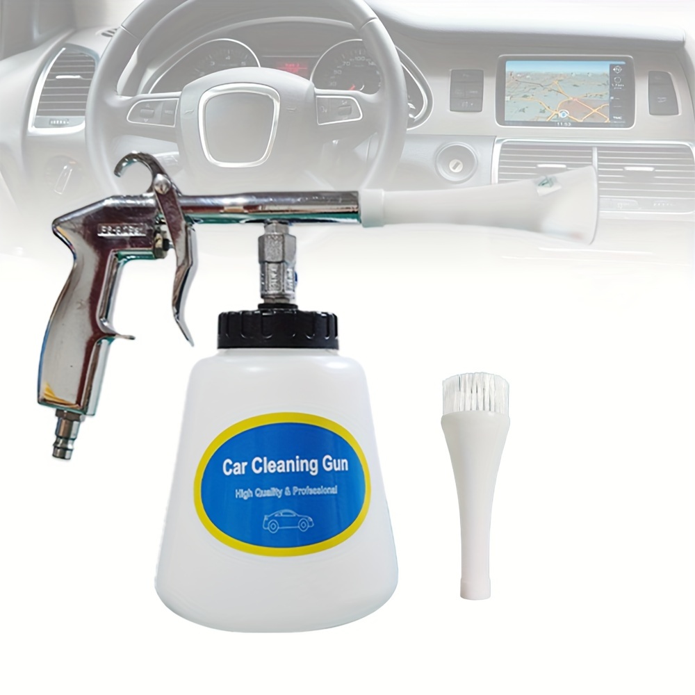 Image of Car Washing Foam Spray Pot Car Washing Liquid Special Tool High-pressure Foam Spraying Household Hand-held Spray Pot Flower Watering Tool, Without Battery