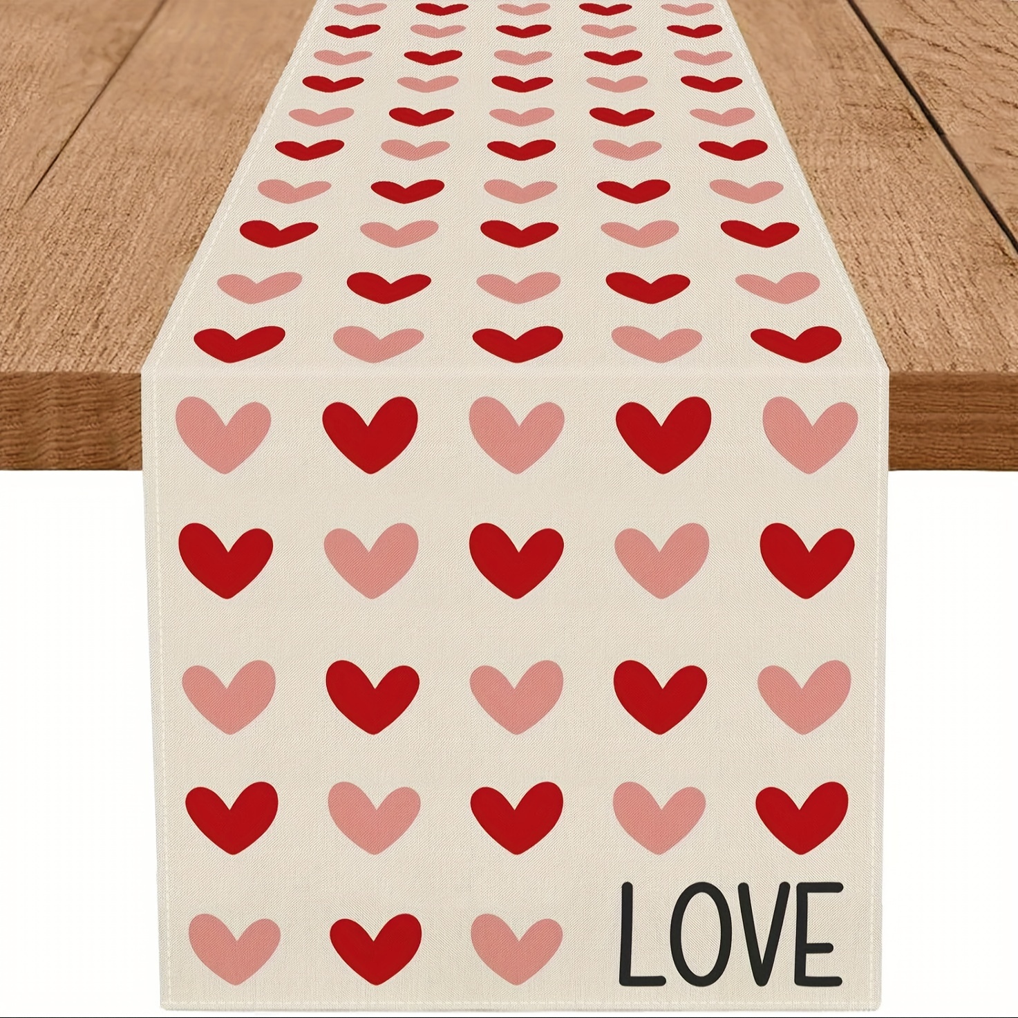 

's Day Hearts Table - , Rectangular, For Dinners &