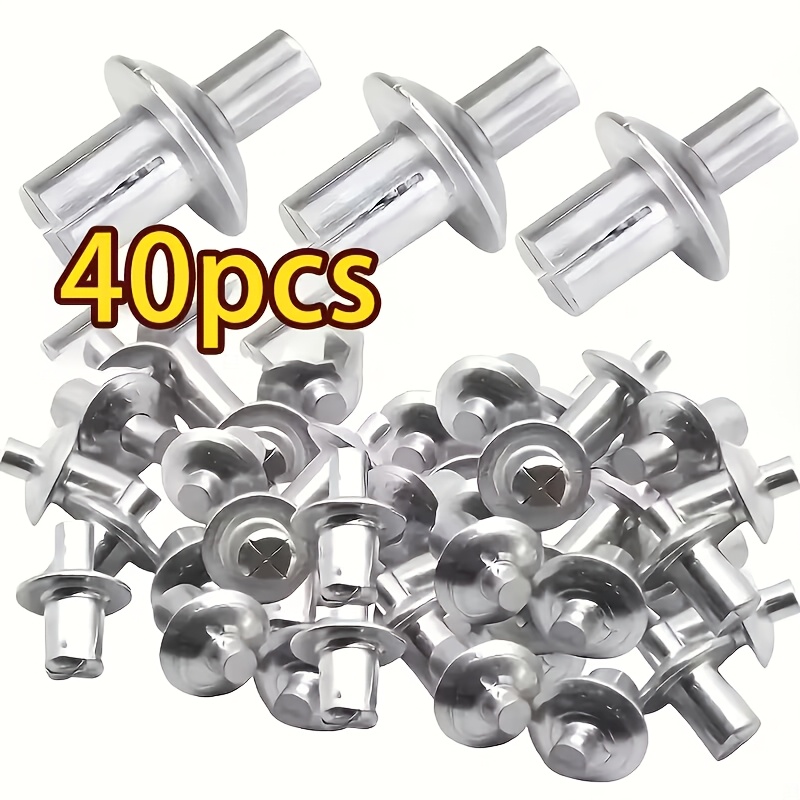 TEMU Rivet Hammering Head, Rivet, Hammer-type Expansion Rivet With Semi-round Head. Lightweight And High-toughness, Suitable For Household/industrial