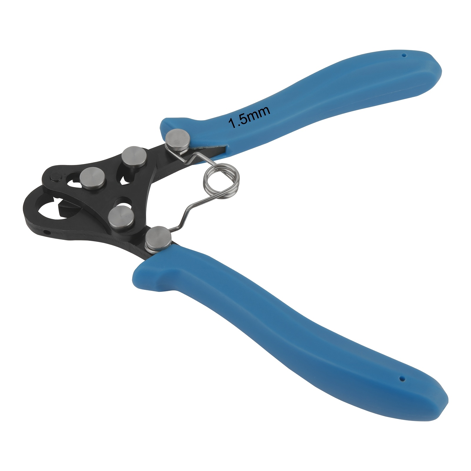 TEMU 1pc Winding Pliers With 1.5mm/2.25mm/3mm Pin Sizes, Made Of Tpe + Steel; Can Wind Copper Wires Of 0.6mm-1.0mm, Three-specification Pin Winding