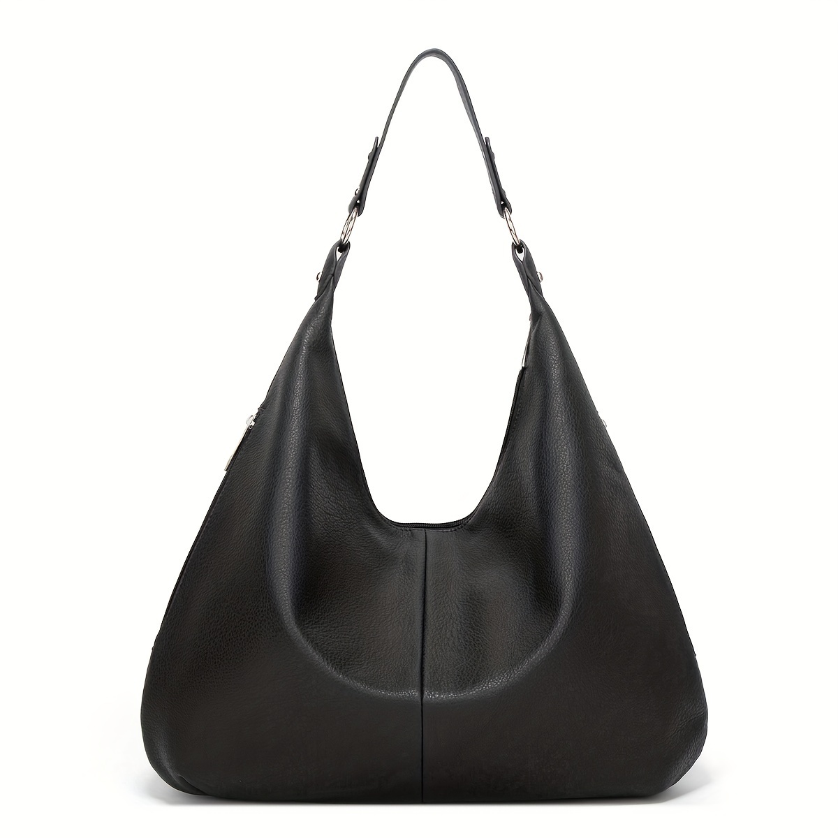 

Retro Minimalist Hobo Bag, Fashion Vegan Leather Tote Bag, Women's Large Capacity Shoulder Bag Underarm Purse
