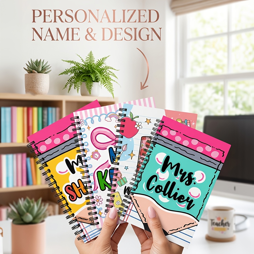 customized notebook sold on Temu United States
