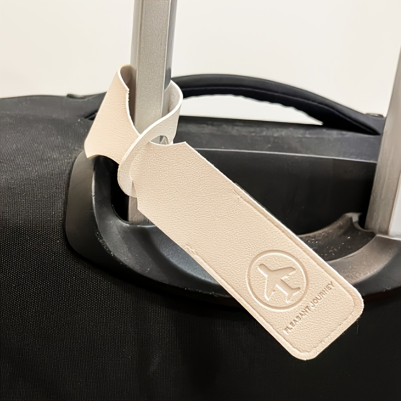 

Étiquette de bagage, porte-passeport d'embarquement pour avion de voyage d', style décontracté avec œillets, accessoire pour valise et sac