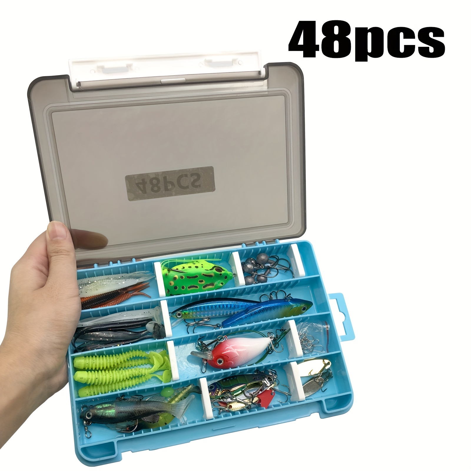 5 Appâts De Pêche Leurres 4.5cm - Perche, Truite - Crochets Triples, Yeux 3D - Pêche Eau Douce