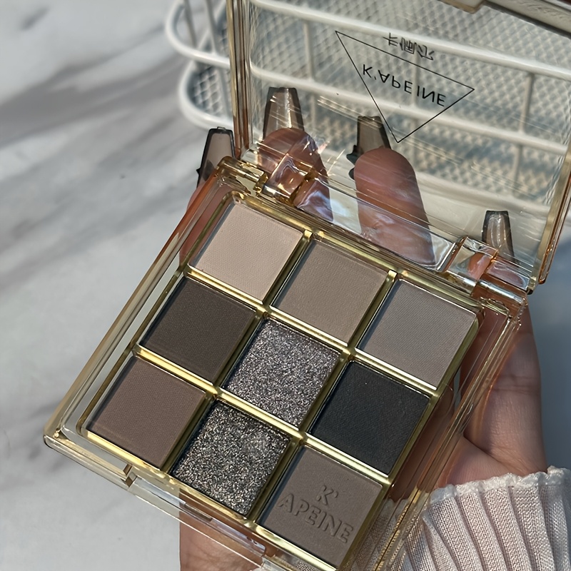 9-Farben Lidschatten Palette Mit Primer – Matt & Perlglanz Für Natürliche Bis Auffällige Looks