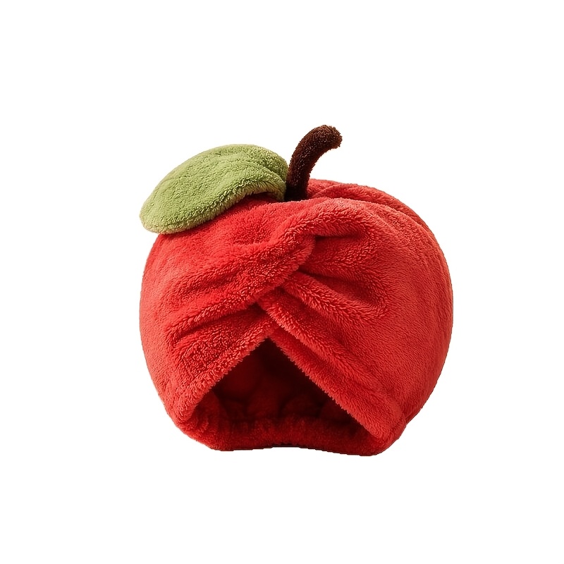 TEMU Cute Style Hair Drying Hat Absorbent Fast Super Absorbent Quick Drying Towel Coral Headscarf Thickened Shampoo Shower