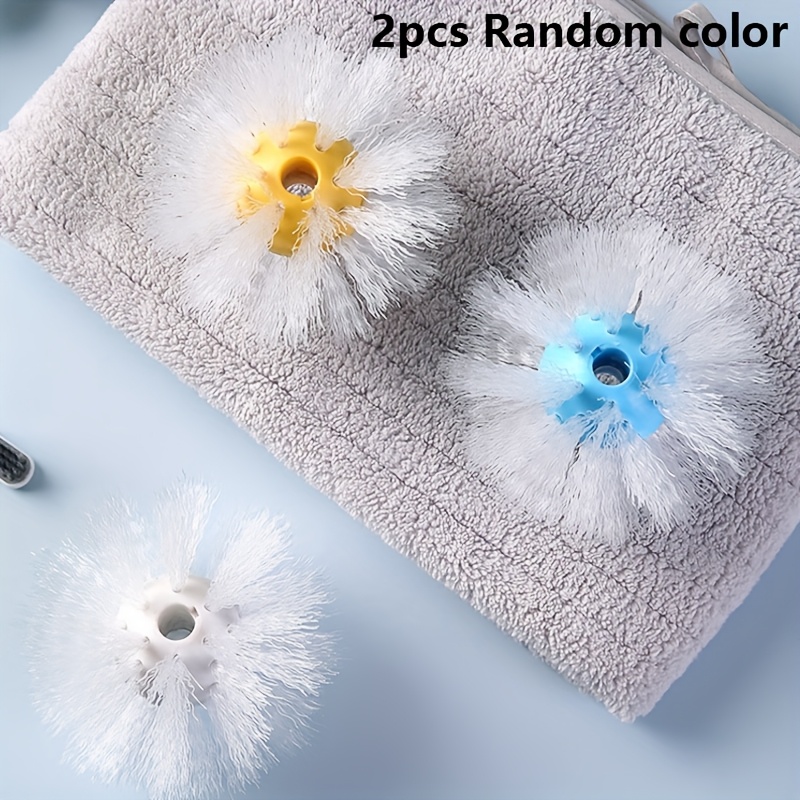 Image of 2pcs Color Random Pet Hair Remover Laundry Balls - Safe Cleaning Solution For , Anti-winding & -free, Energy- Drying Care