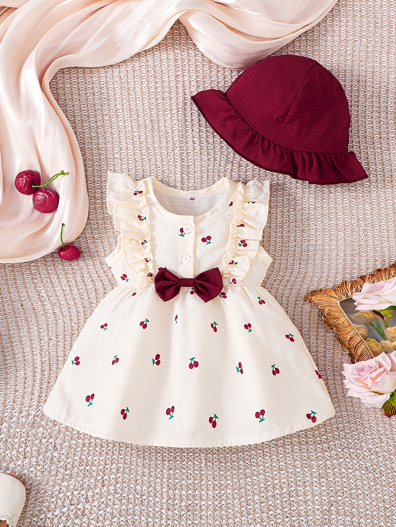 newborn dresses sold on Temu United States