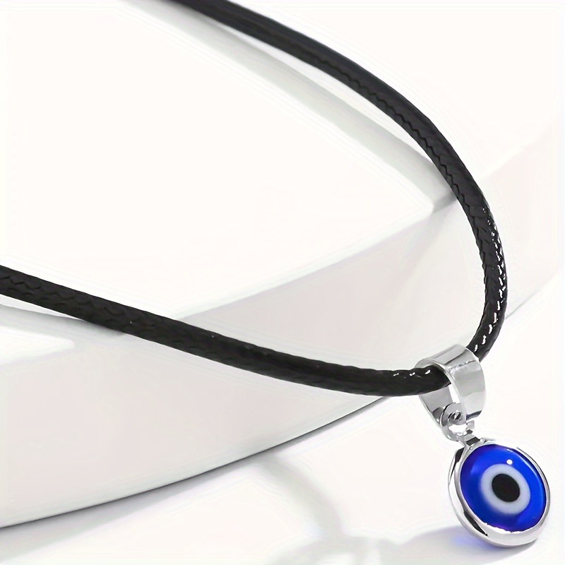 TEMU Collar de Mujer con Colgante de y - Ideal para Uso Diario y Ocasiones Especiales, Elegante Joyería de Cadena de Cuerda de Fibra Artificial,