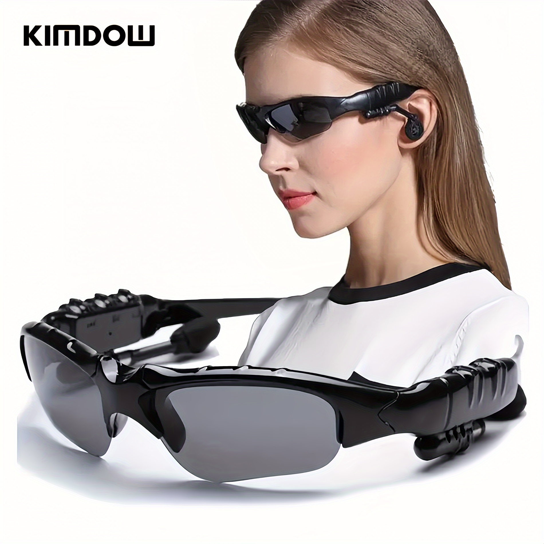 

Smart Sunglasses 5.0: Open Ear Headphones, Uv Protection, Wireless Headset, Compatible With All Types Of Cell Phones, Universal For Women/men, For Sports, Driving, Traveling, Gift For Holiday.