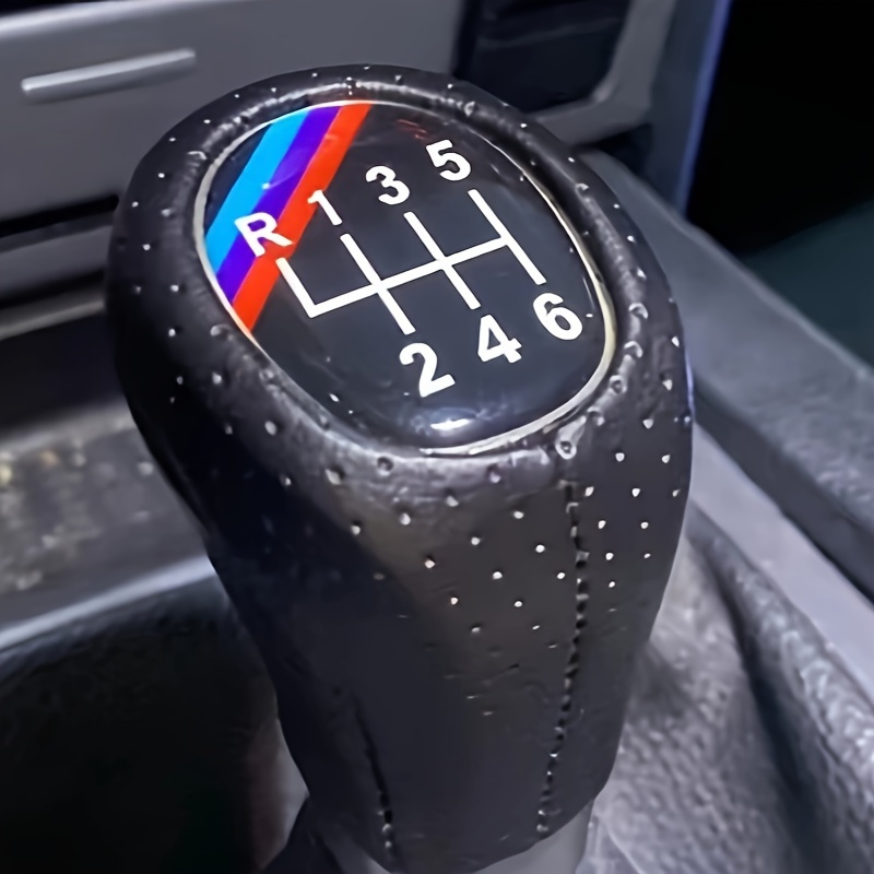 

Grip, Premium Leather Gear Shift Knob For Bmw E36 X1 X3 - Sleek Handball Design, Car Interior Accessory