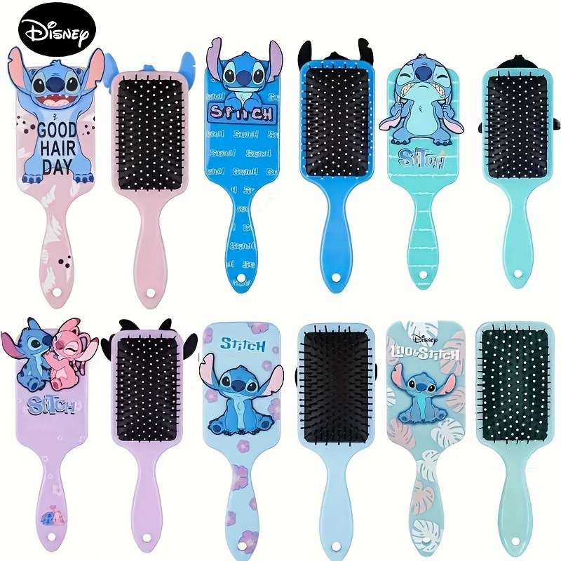 

1pc Disney And Stitch Series Square Massage Comb Best Gift For Friends