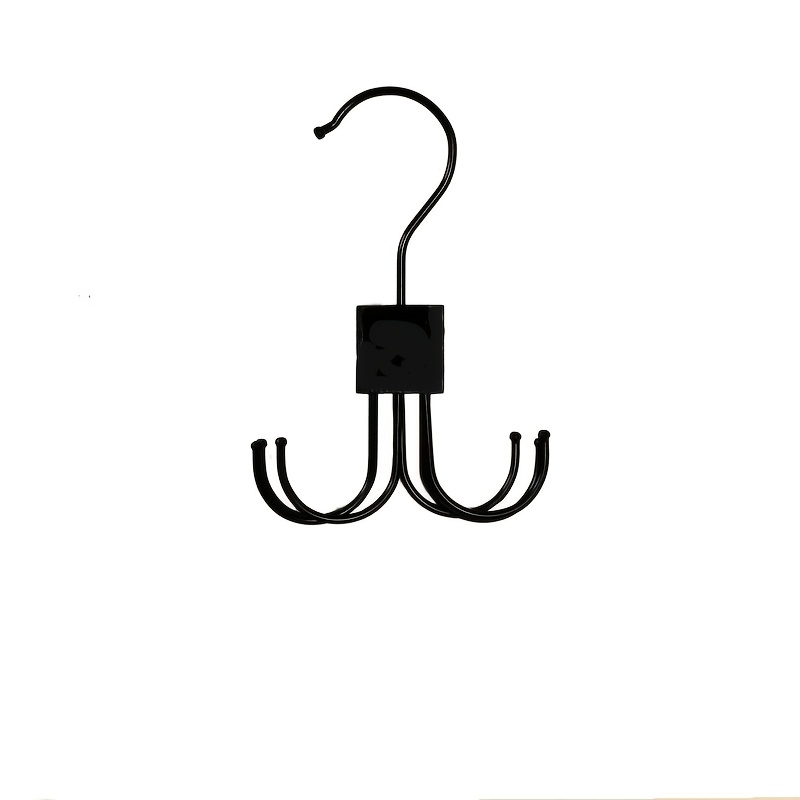TEMU 1pc Vest-style Hanger, Bra Hanger - 360° Rotatable Hook Holds 36 Items, Space-saving Wardrobe Organizer For Vests, Bras, Scarves, Wallets, Etc.