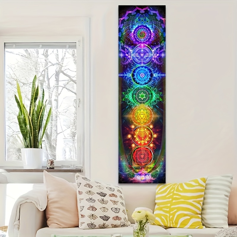 

1pc Tapestry - Polyester Starry Hanging For Meditation, Living Room, Bedroom, Dorm Decor - Perfect For Parties & Holidays