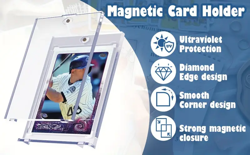yugioh magnetic card holder Quarter Century Duelist Box Duelist Holder, Toys & Collectibles, Trading Cards, Trading Cards Accessories on Carousell Sports Card Hard Case Premium