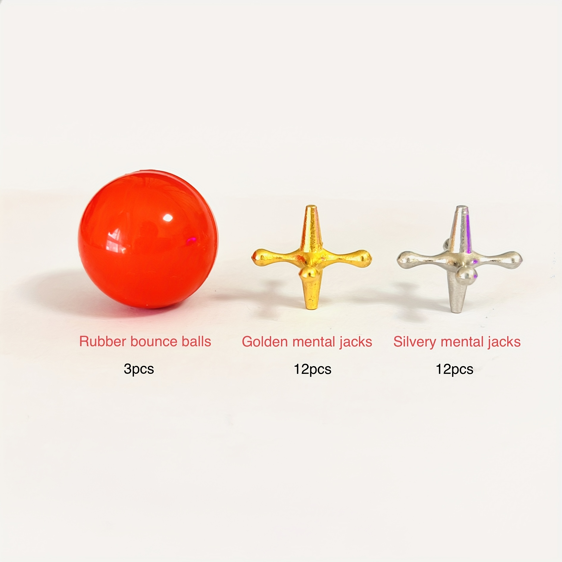 Retro Jack Game Set, Outdoor Activity Toy