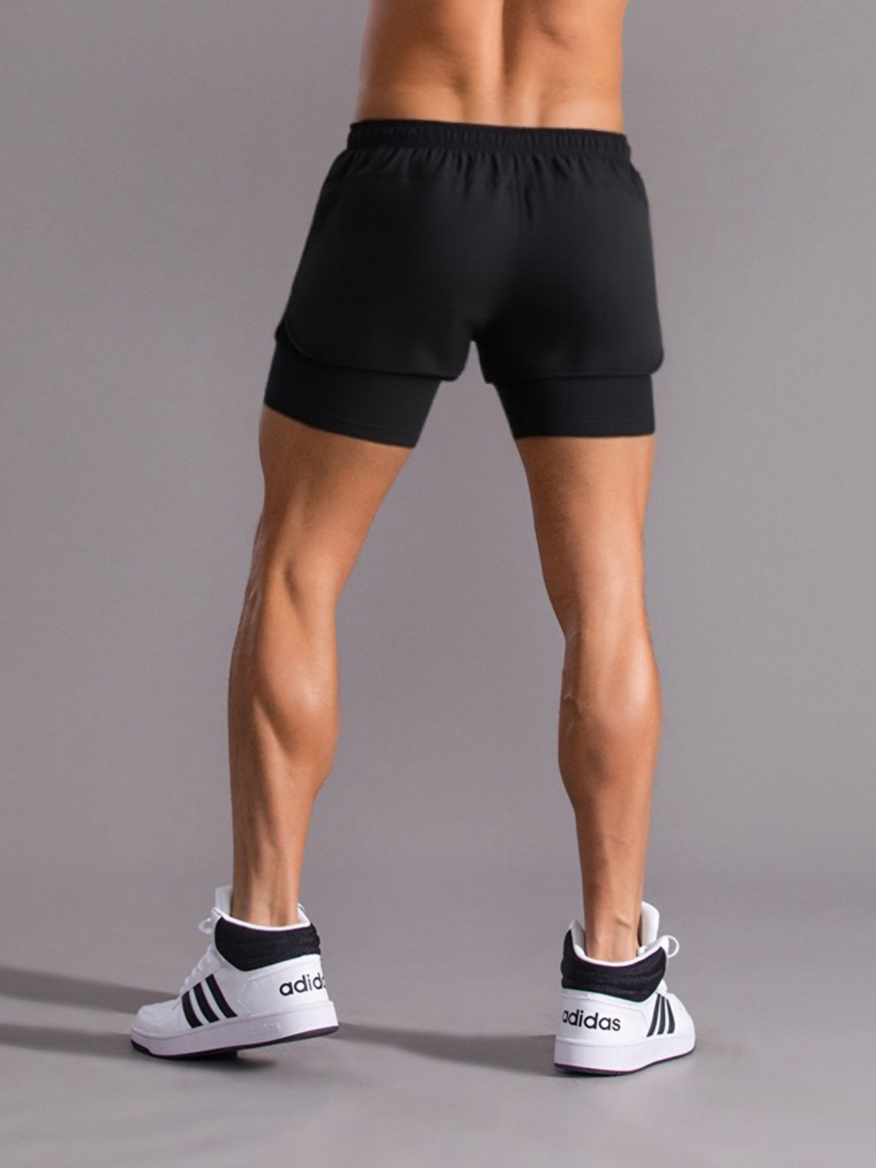Men'S Summer Outdoor Sports Shorts for Running And Fitness, Breathable Workout Pants