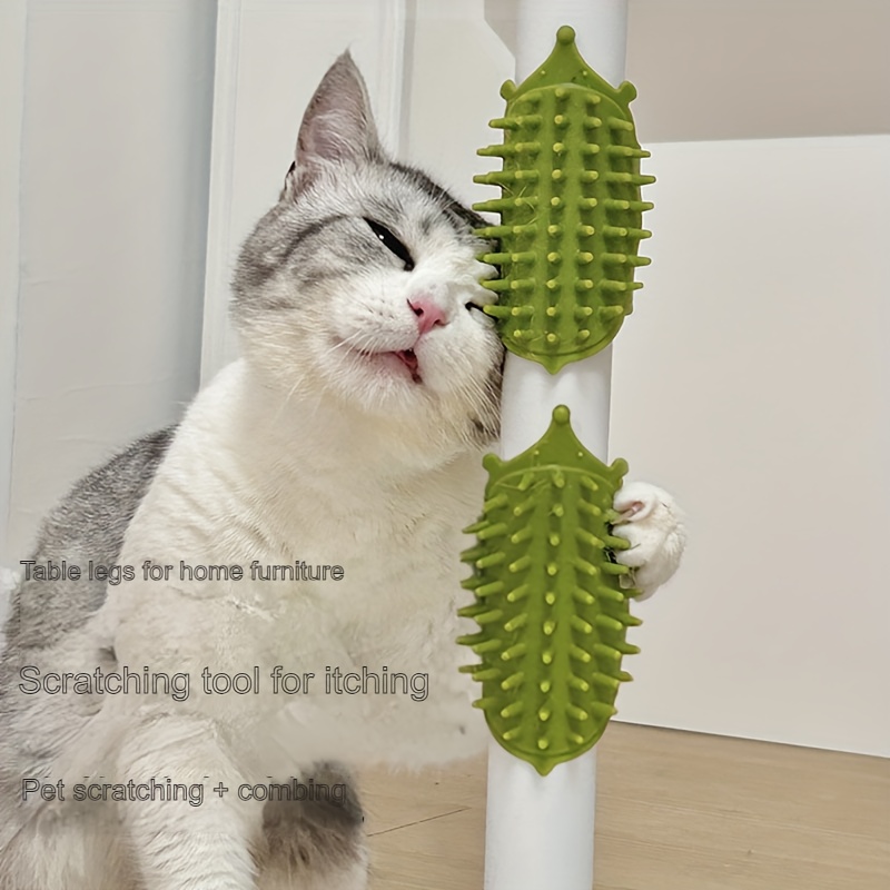 

Silicone Cat Scratcher - Wall Corner & Table Leg Grooming Tool, Non-electric Accessory For Cats, Scratching Board, Boredom