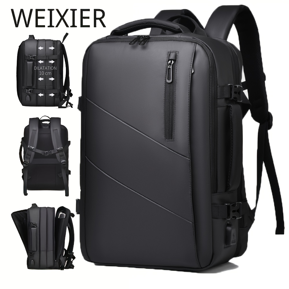 Mochila de viaje multifuncional para aventuras al aire libre, bolso de mano, mochila de senderismo, equipaje con múltiples bolsillos, gran capacidad, diseño simple y elegante, ideal para viajes de negocios o transporte diario
