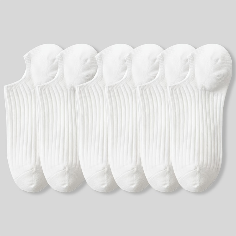 3 pairs/6 pairs/12 pairs Women's multi-color boat socks, plain and colorful minimalist trendy cute open-toe socks suitable for daily use