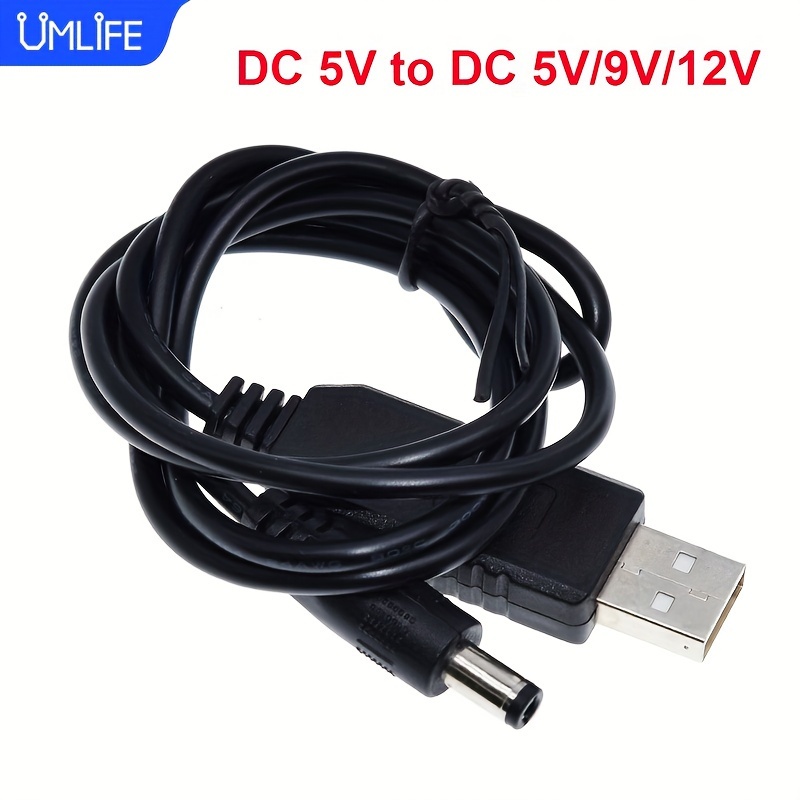 

Usb Power Line Dc 5v To Dc 5v/ 9v/ 12v Module Usb Converter Adapter Cable