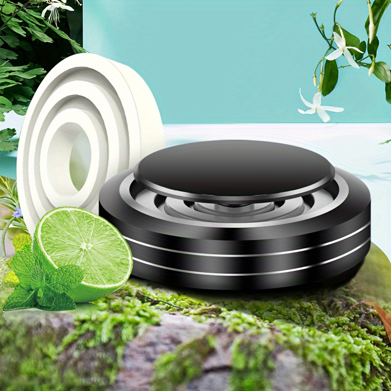 

5pcs Car Air Vent Air Freshener, Round Aromatherapy Paste, Suitable For Cars, Homes, Offices And Places