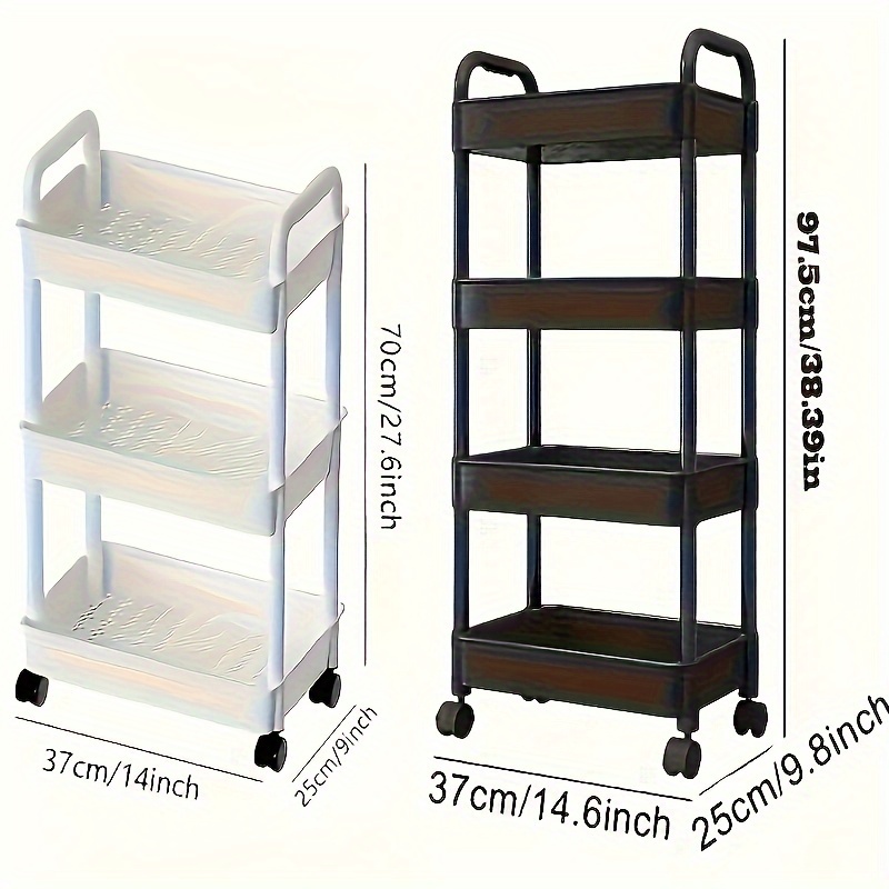 Trolley good rack floor multi-layer storage rack