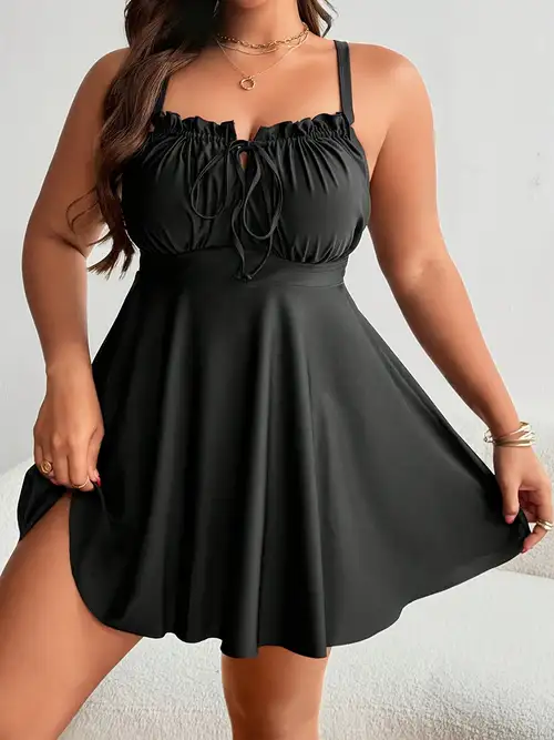 plus size swim dress sold on Temu United States plus size swim dress sold on Temu United States