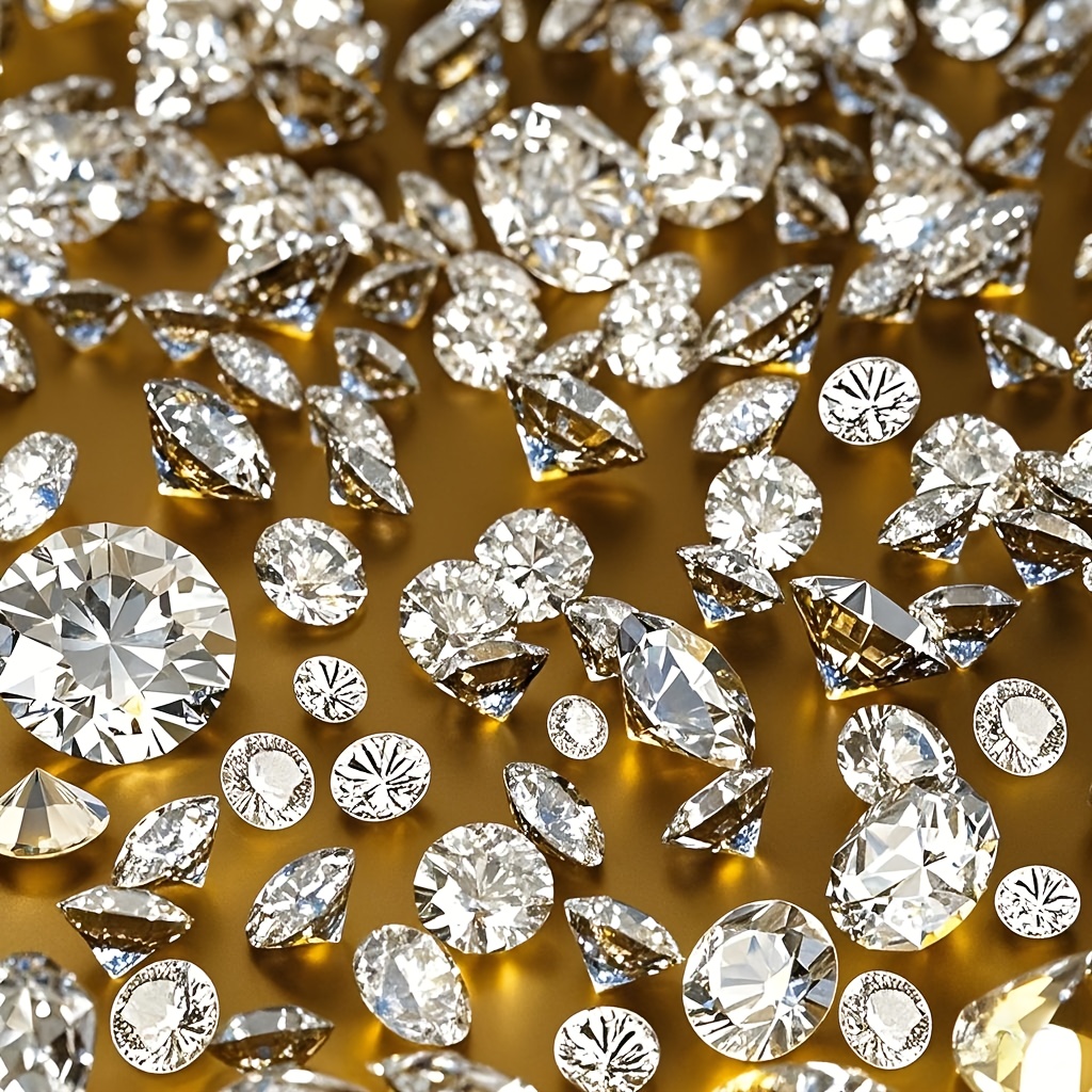 E-shop 2500 Stück funkelnde Acryl-Diamant-Dekorationen - Kunststoff-Kristall-Tischverstreuung, Vase-Füller für Ostern, Hochzeit, Party, Kunsthandwerk,