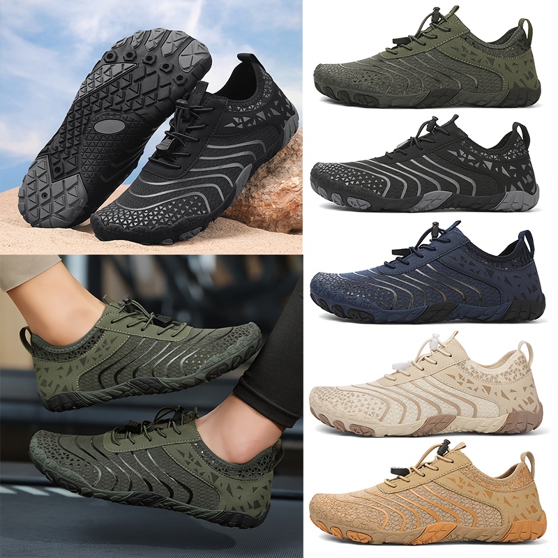 item picture mens outdoor water shoes   quick drying lightweight breathable water shoes anti slip swimming shoes womens barefoot shoes amphibious fishing shoes surfing shoes fitness shoes hiking shoes