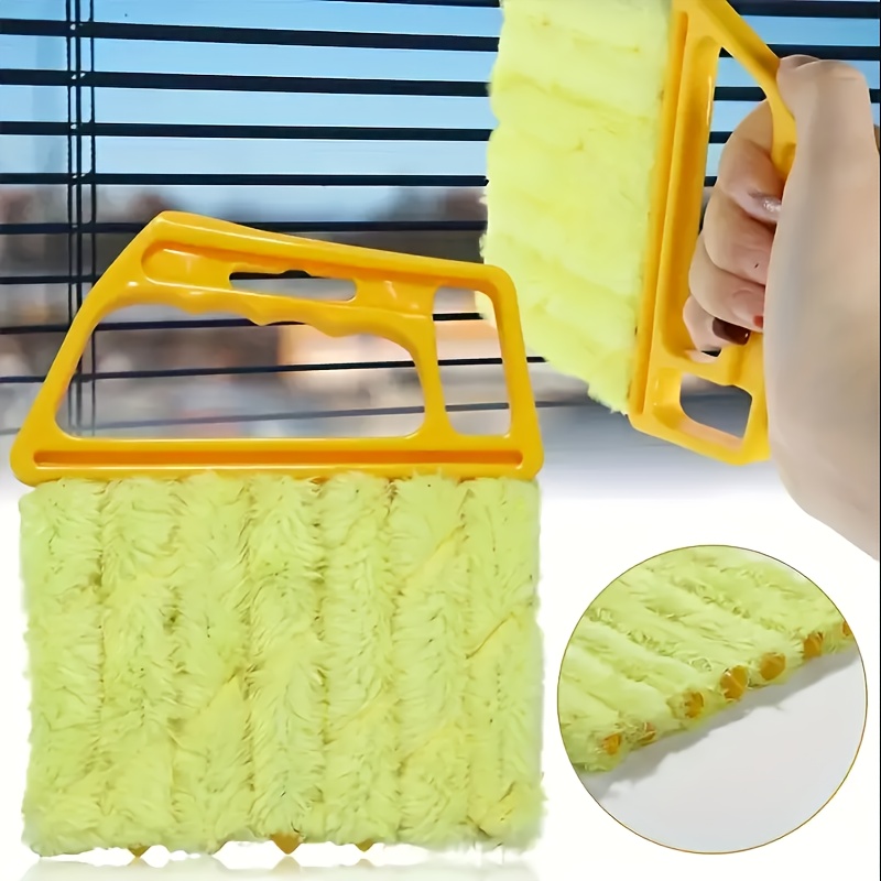 

Window Cleaning Brush, Easy To Dust And Clean Shutters, Brush Suitable For Cleaning Shutters And Vents, Reusable, Ideal Window Cleaning Tool