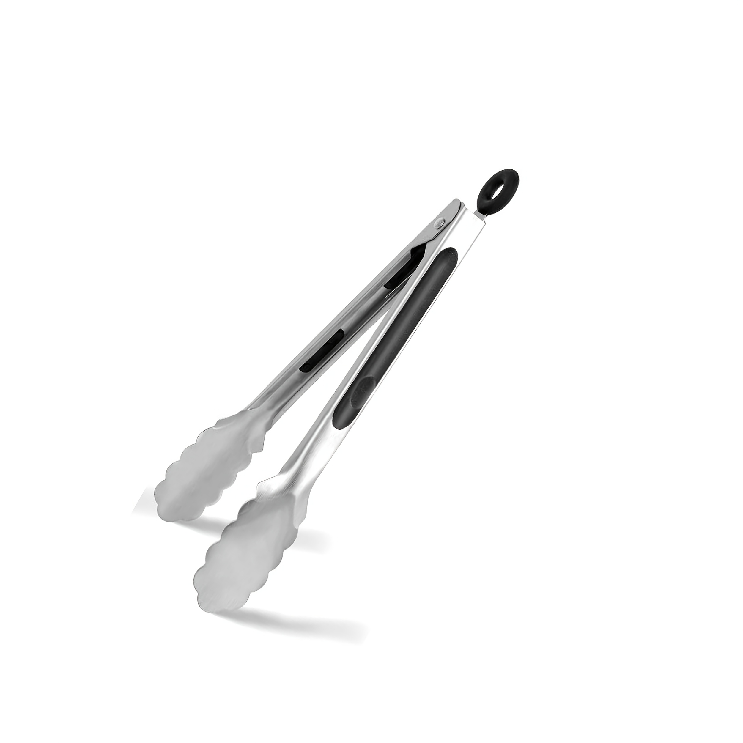 Premium Stainless Steel Kitchen Tongs - Heavy Duty Cooking Tongs For Bbq, Grilling, Serving With Locking Clip | Non-slip Ergonomic Handle, Dishwasher Safe Utensils For Salad, Pasta, Hot Food