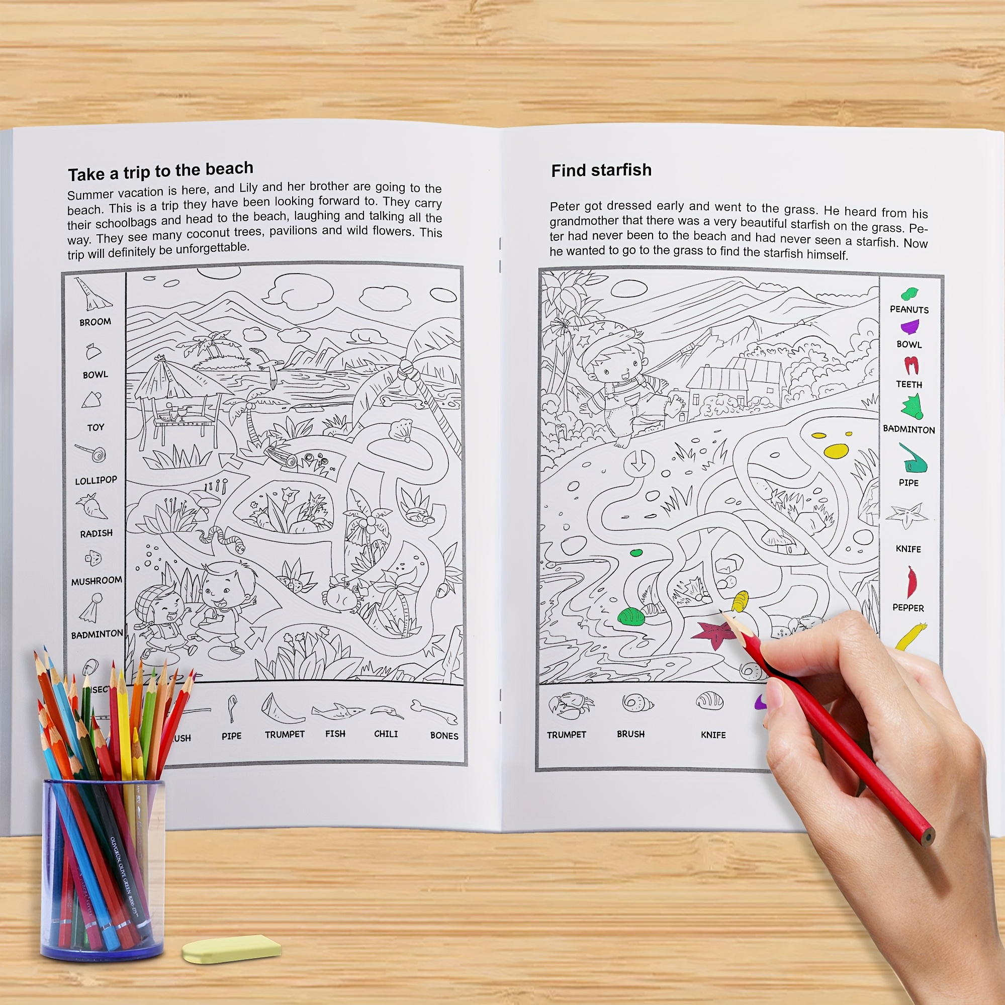 Fun & Engaging Children's Book: Full of Hidden Images for Enhanced Cognition & Engagement